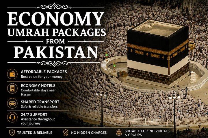 Economy Umrah Package from Pakistan