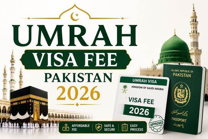 Umrah Visa Fee Pakistan 2026