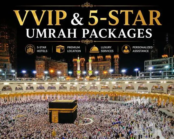 VVIP 5-Star Umrah Package
