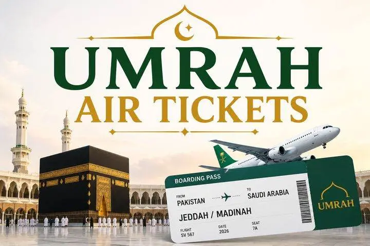 Umrah Air Tickets from Pakistan