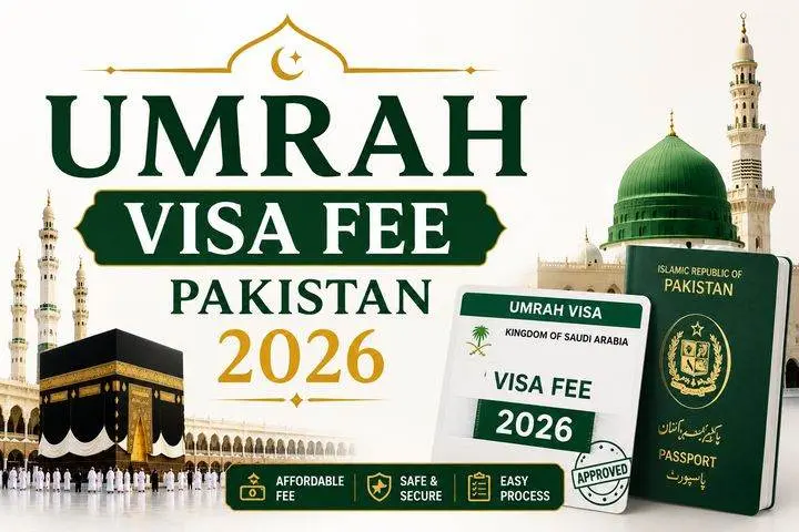 Umrah Visa Fee Pakistan 2026