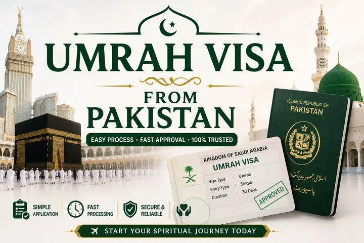 Umrah Visa from Pakistan