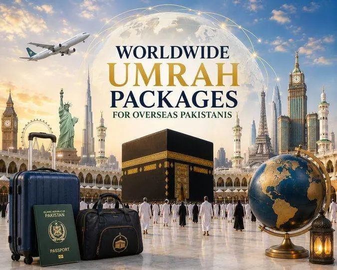 Worldwide Umrah Packages for Overseas Pakistanis